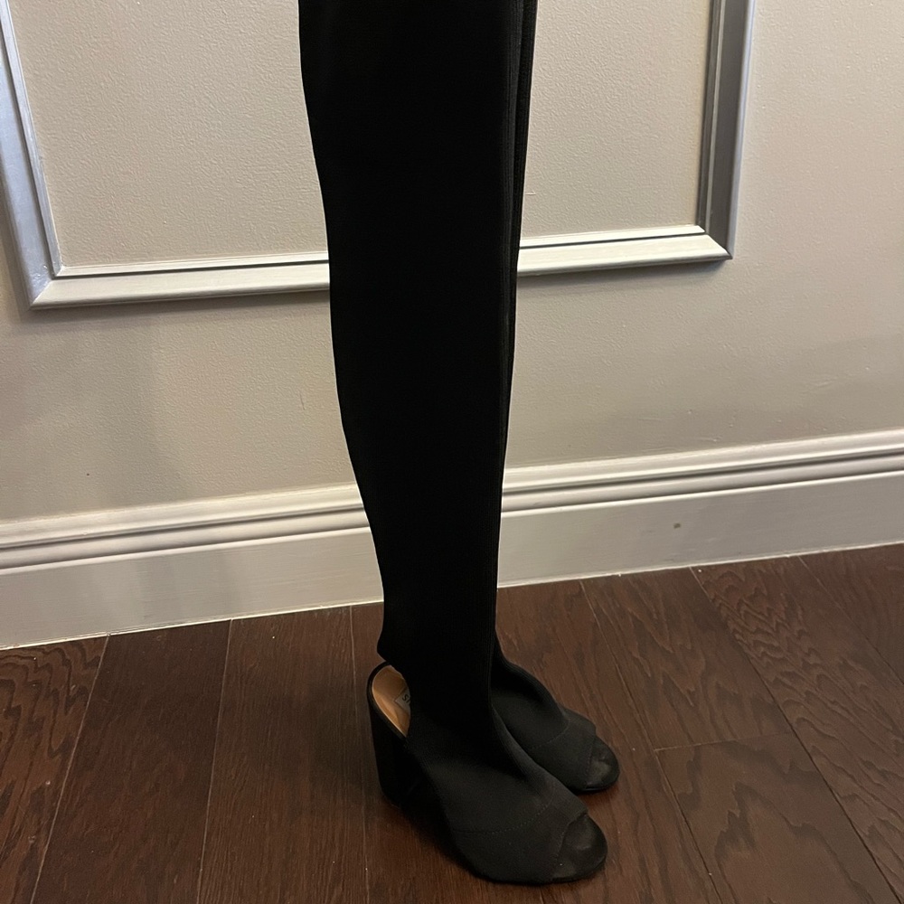 Steve Madden knit over the knee boots